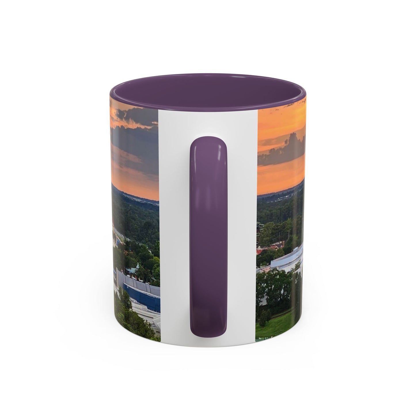 Disney Magic Kingdom Castle Sunset Coffee Mug (Accent, 11/15oz)