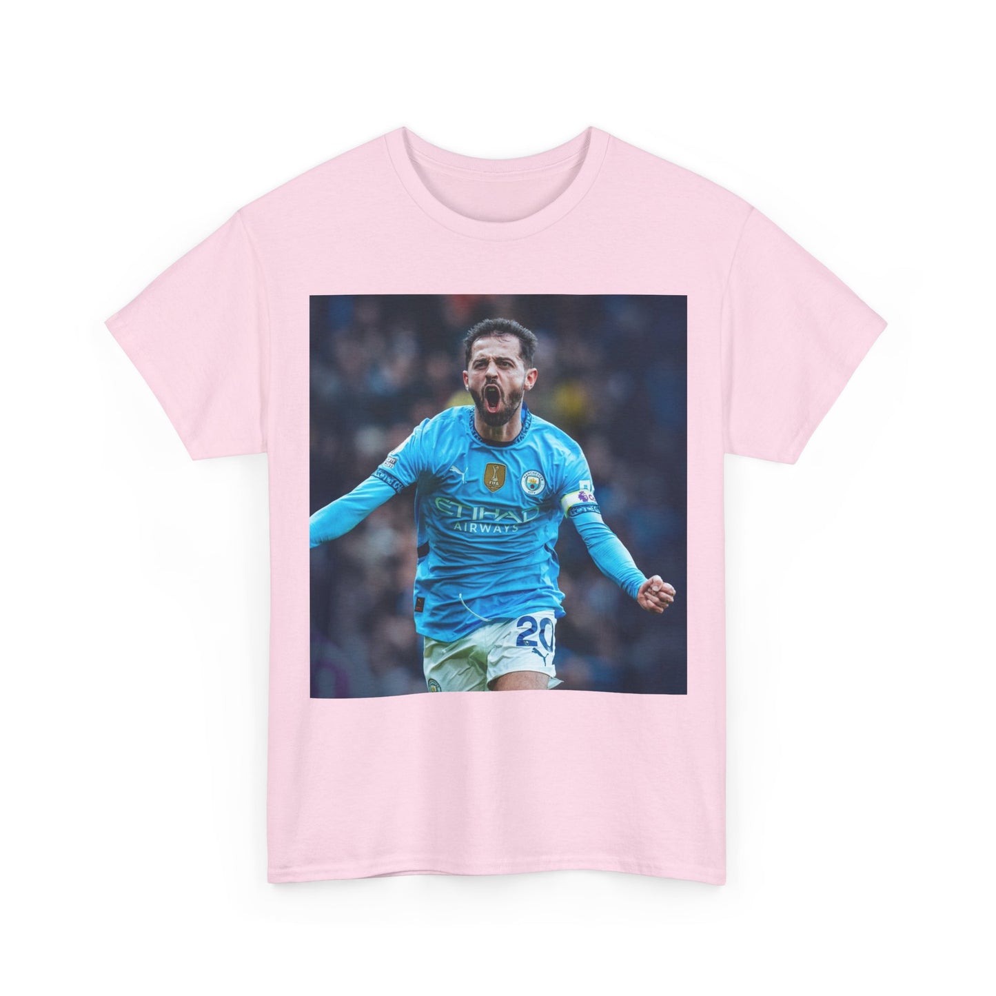 Bernardo Silva Tribute Tee – Inspirational Letter & Celebrating Goal Moment