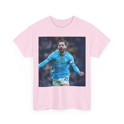 Bernardo Silva Tribute Tee – Inspirational Letter & Celebrating Goal Moment