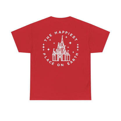 Castle Graphic Tee — "The Happiest Place on Earth" Theme Park T‑Shirt