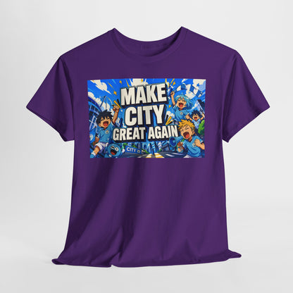 Make City Great Again Graphic Tee — Urban Skateboard Streetwear T-Shirt
