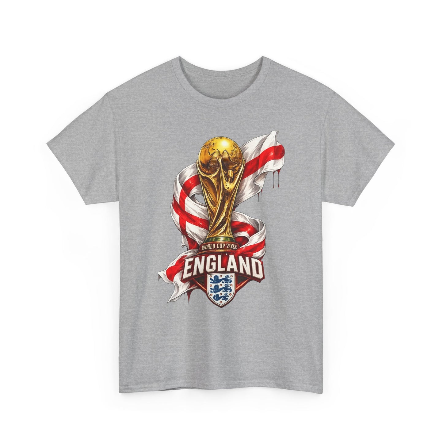 England World Cup Trophy T‑Shirt — St George's Cross Football Fan Tee