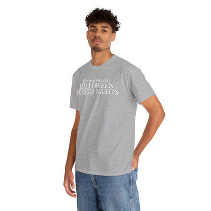 Universal Halloween Horror Nights T-Shirt — Universal Orlando Retro Logo Tee