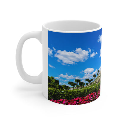 Disneyland Paris Fairytale Castle Photo Coffee Mug — Scenic Theme Park Castle 11oz/15oz