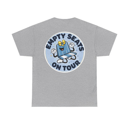 Manchester City T-Shirt — 'Empty Blue Seats On Tour' Retro Skate Graphic Tee