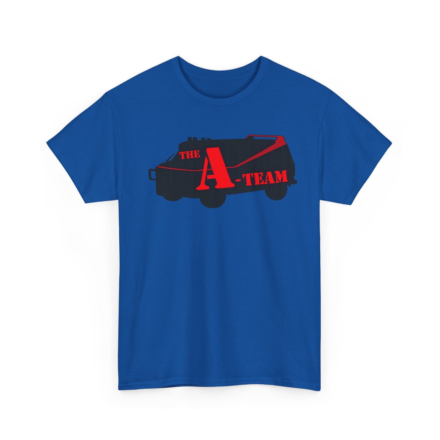 A-Team Van Graphic Tee — Retro Action TV Logo T-Shirt