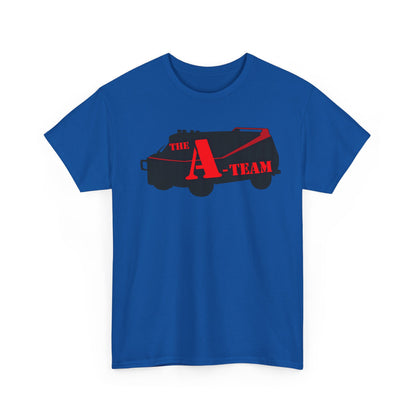 A-Team Van Graphic Tee — Retro Action TV Logo T-Shirt