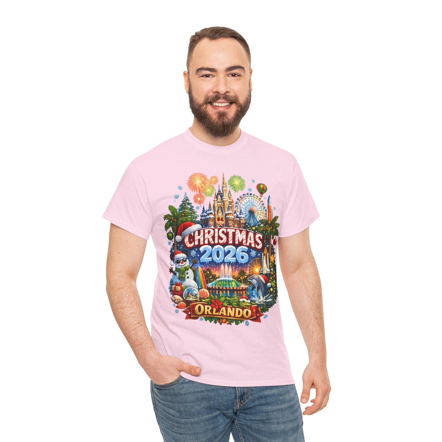 Christmas 2026 Orlando T-Shirt — Holiday Theme Park Souvenir Tee