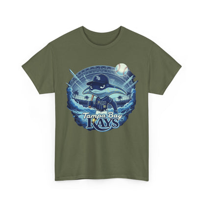 Tampa Bay Rays Mascot Graphic Tee – Retro Baseball Logo Shirt