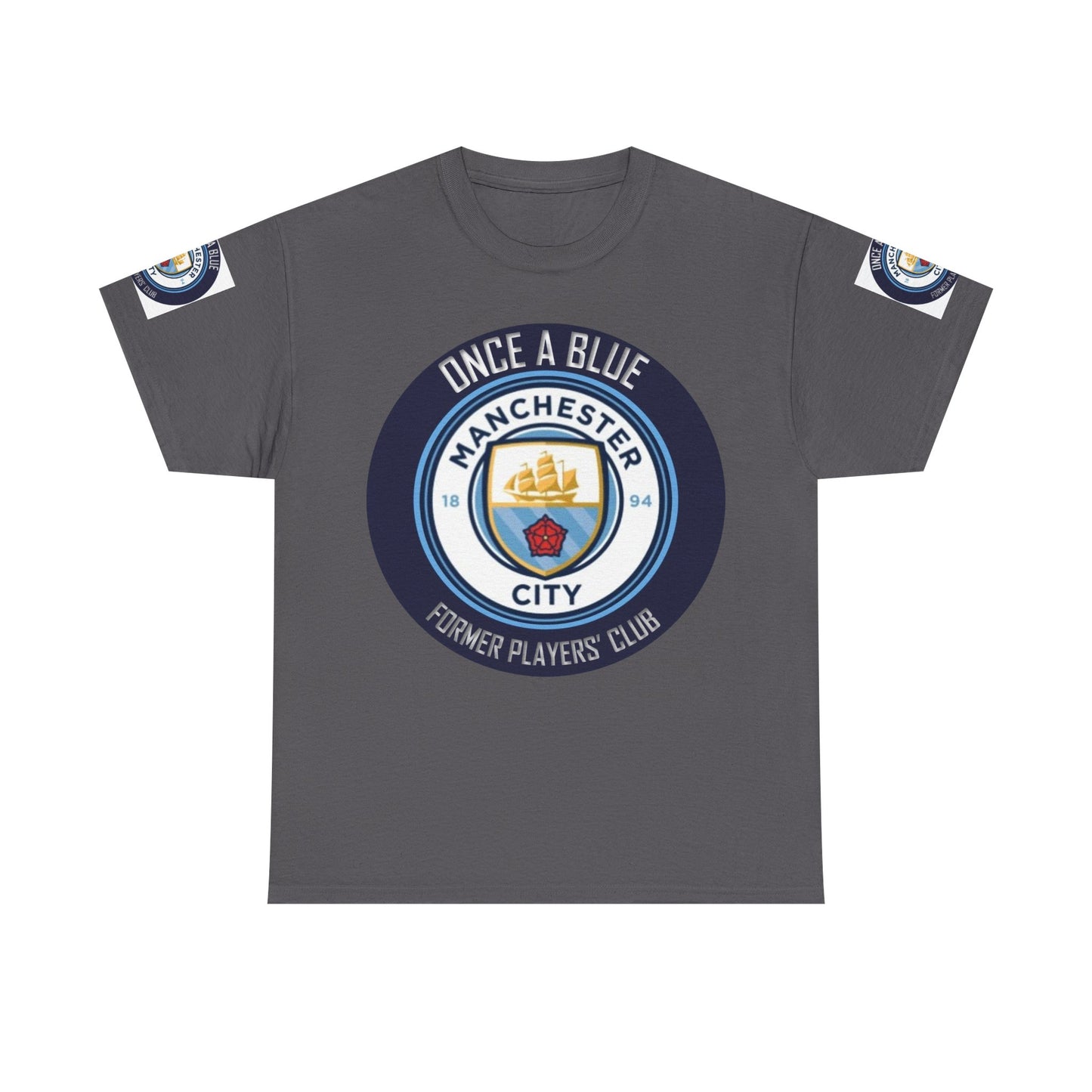 Manchester City 'Once A Blue' Tee — Former Players Club Football Shirt