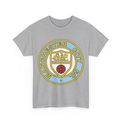 Manchester City FC Retro Crest T-Shirt – Retro Football Fan Tee