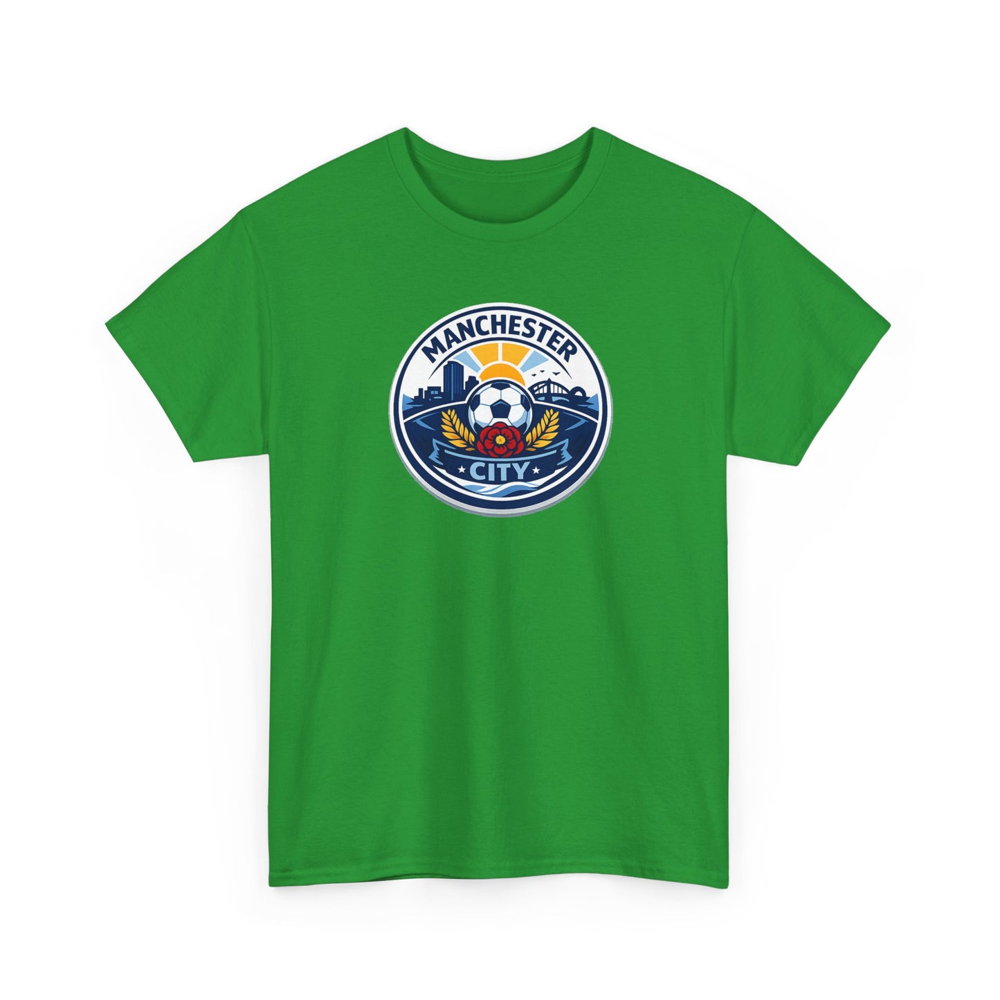 Manchester City Crest T-Shirt — Soccer Fan Tee