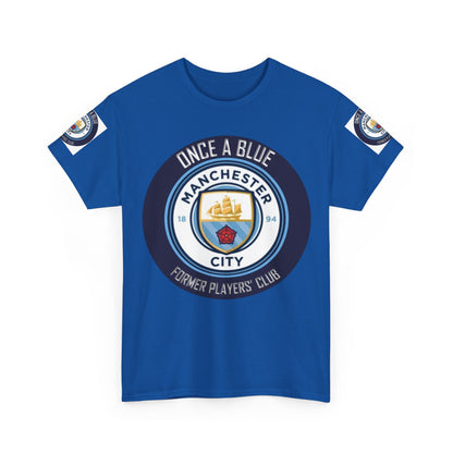 Manchester City 'Once A Blue' Tee — Former Players Club Football Shirt