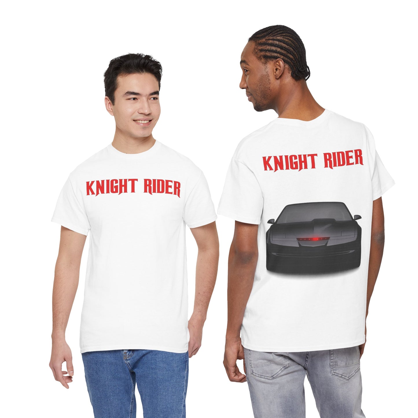 Knight Rider Tee — Retro TV Car Graphic T-Shirt