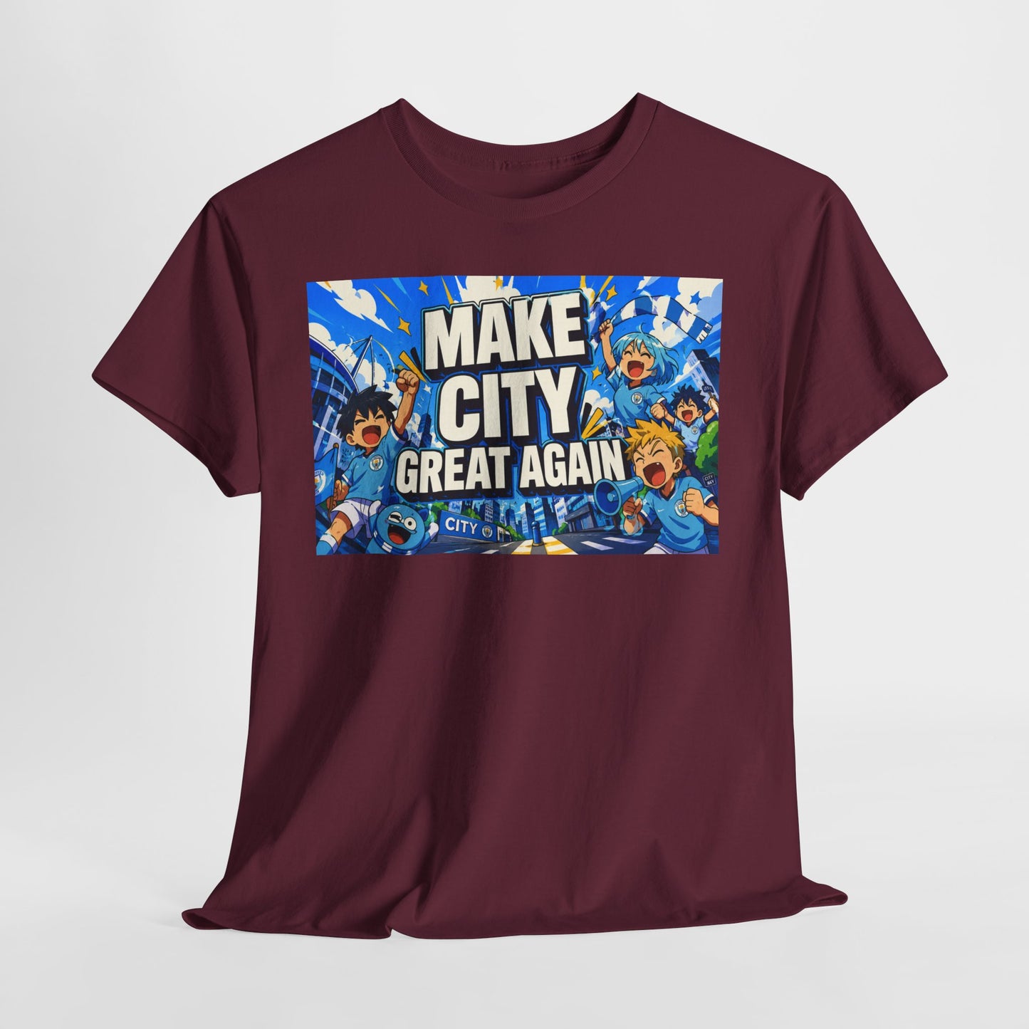 Make City Great Again Graphic Tee — Urban Skateboard Streetwear T-Shirt
