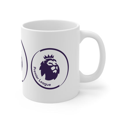 Premier League Logo Ceramic Coffee Mug - Football Fan Gift (11oz, 15oz)