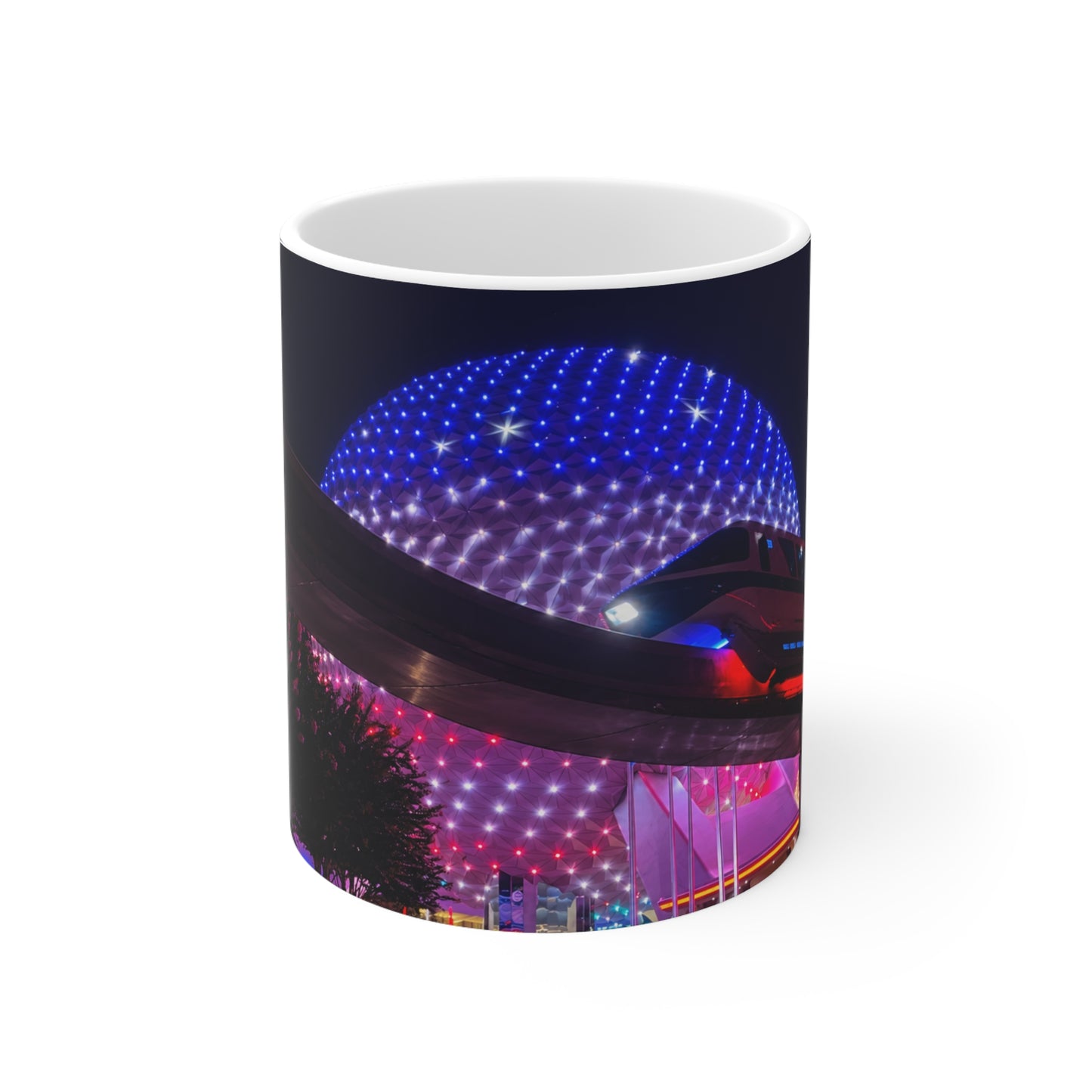 Epcot & Monorail Lights Ceramic Mug – 11oz/15oz