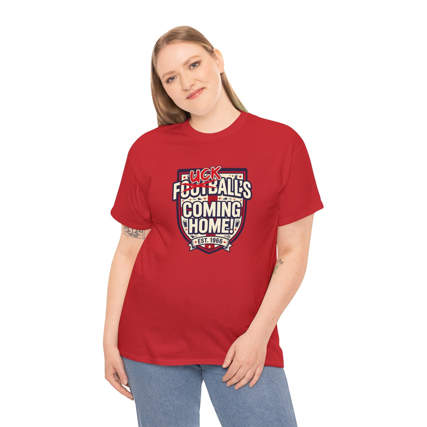Provocative 'F*ck All's Football's Coming Home' Graphic Tee