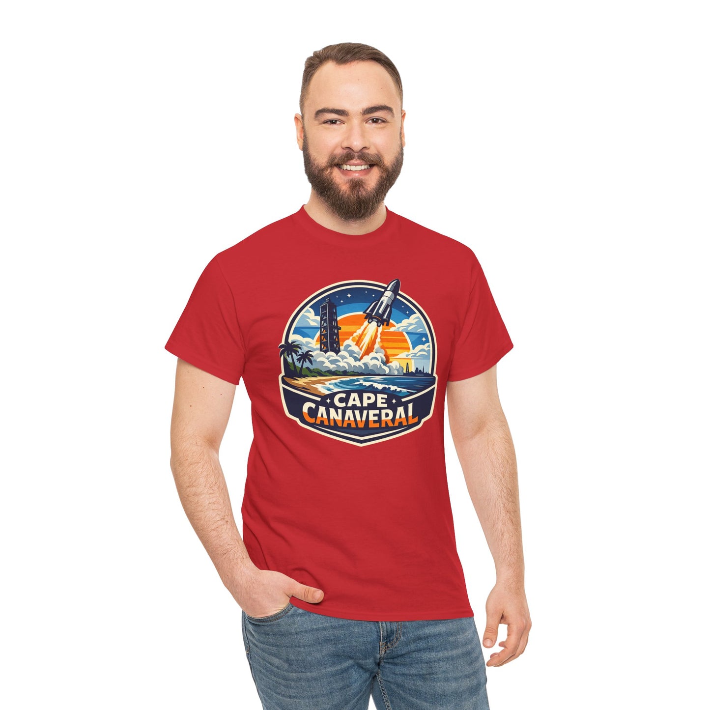 Cape Canaveral Rocket Launch T-Shirt