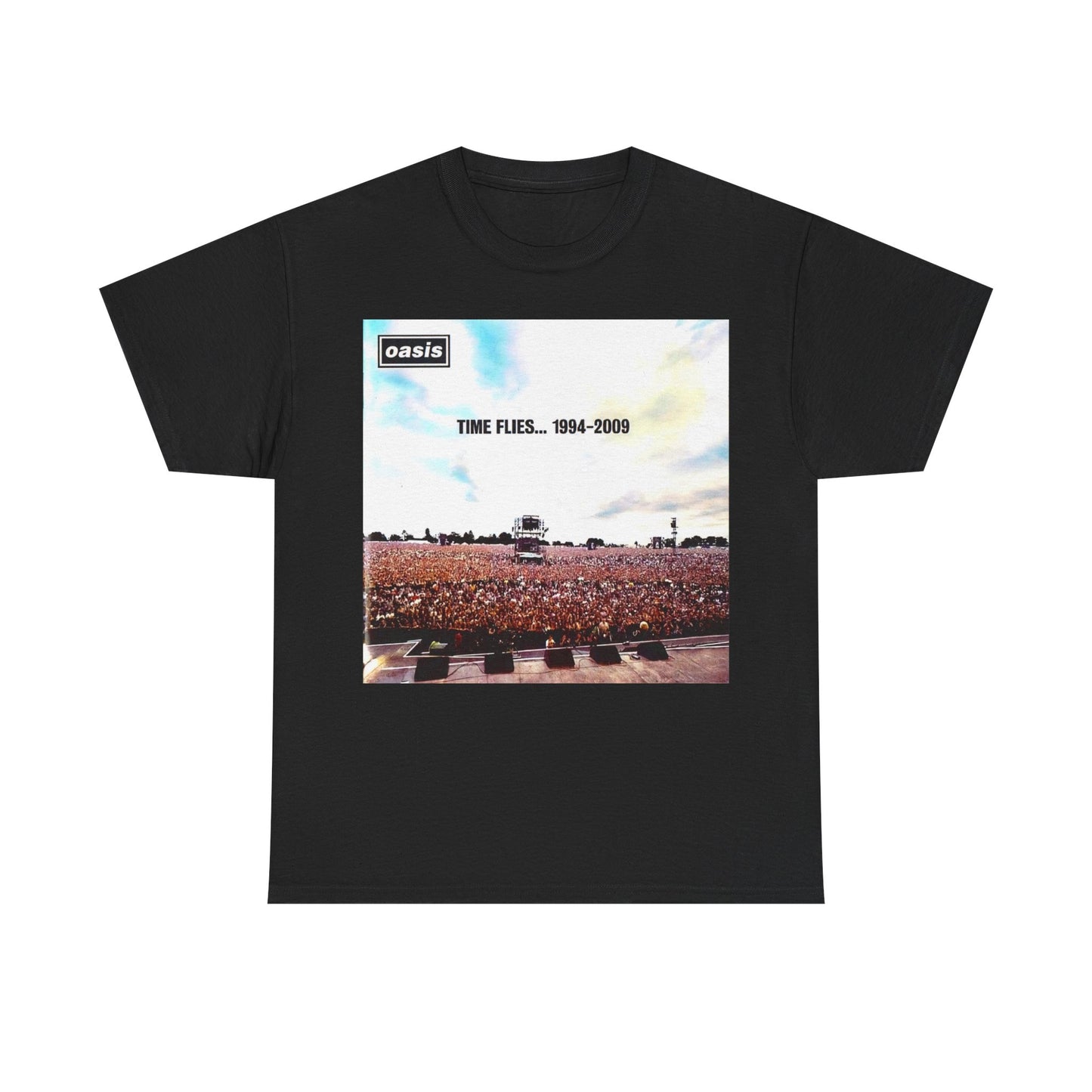 Oasis 'Time Flies 1994–2009' Concert Photo T-Shirt