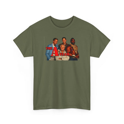 A-Team Graphic Tee — Retro TV Series Logo & Character Poster T-Shirt