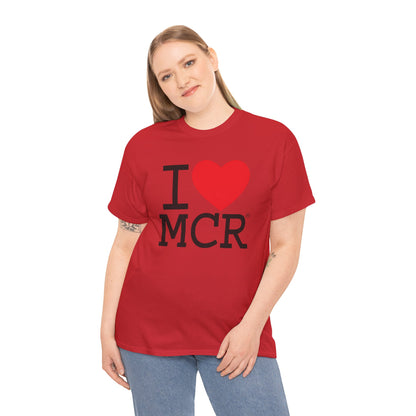 I  LOVE MCR T-Shirt — Manchester Love Tee