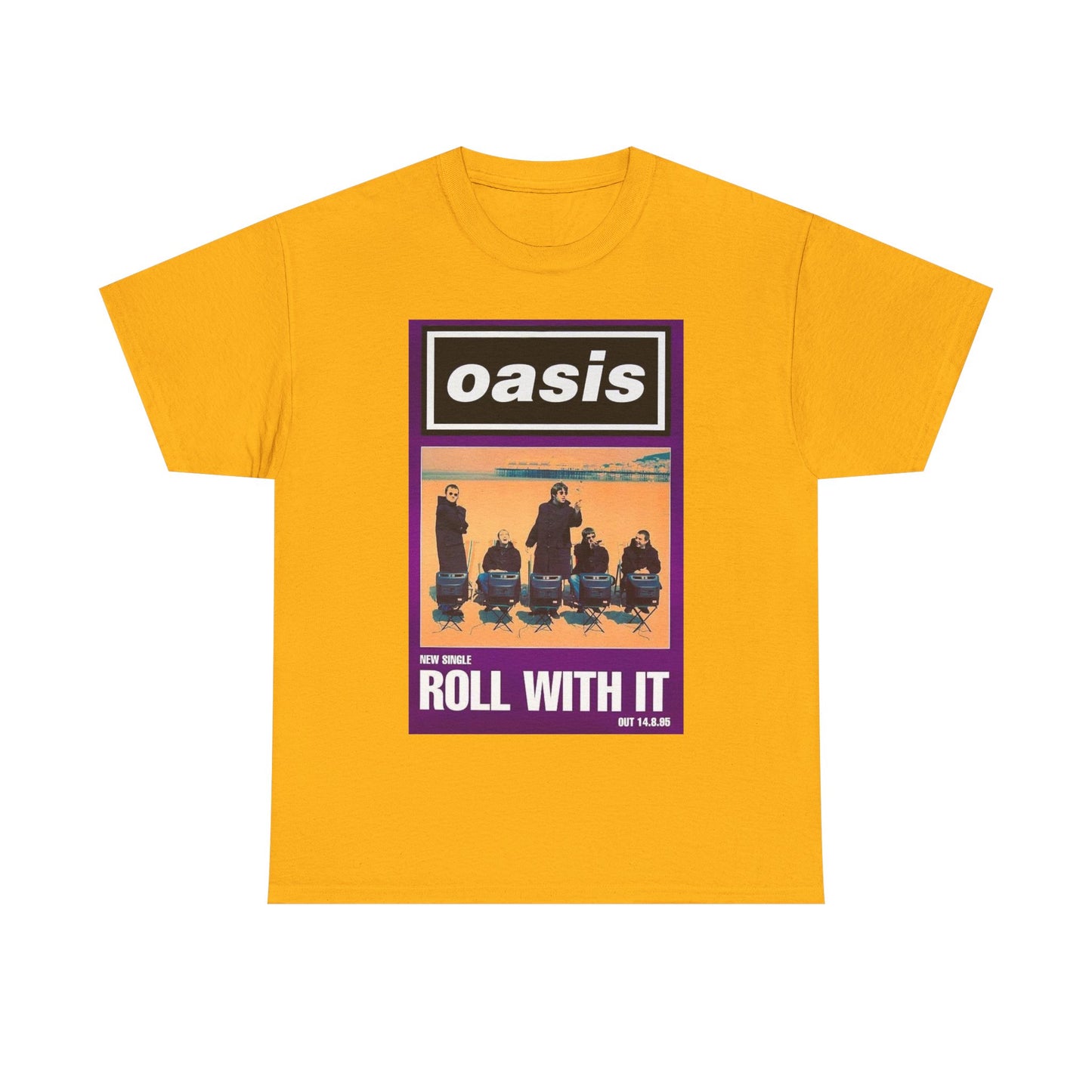 Oasis "Roll With It" Band Tee