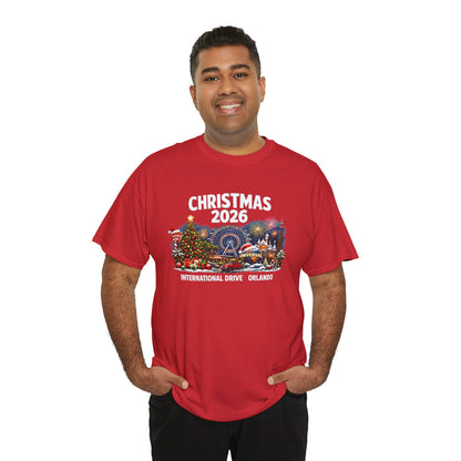 Christmas 2026 Orlando T-Shirt — International Drive Holiday Souvenir