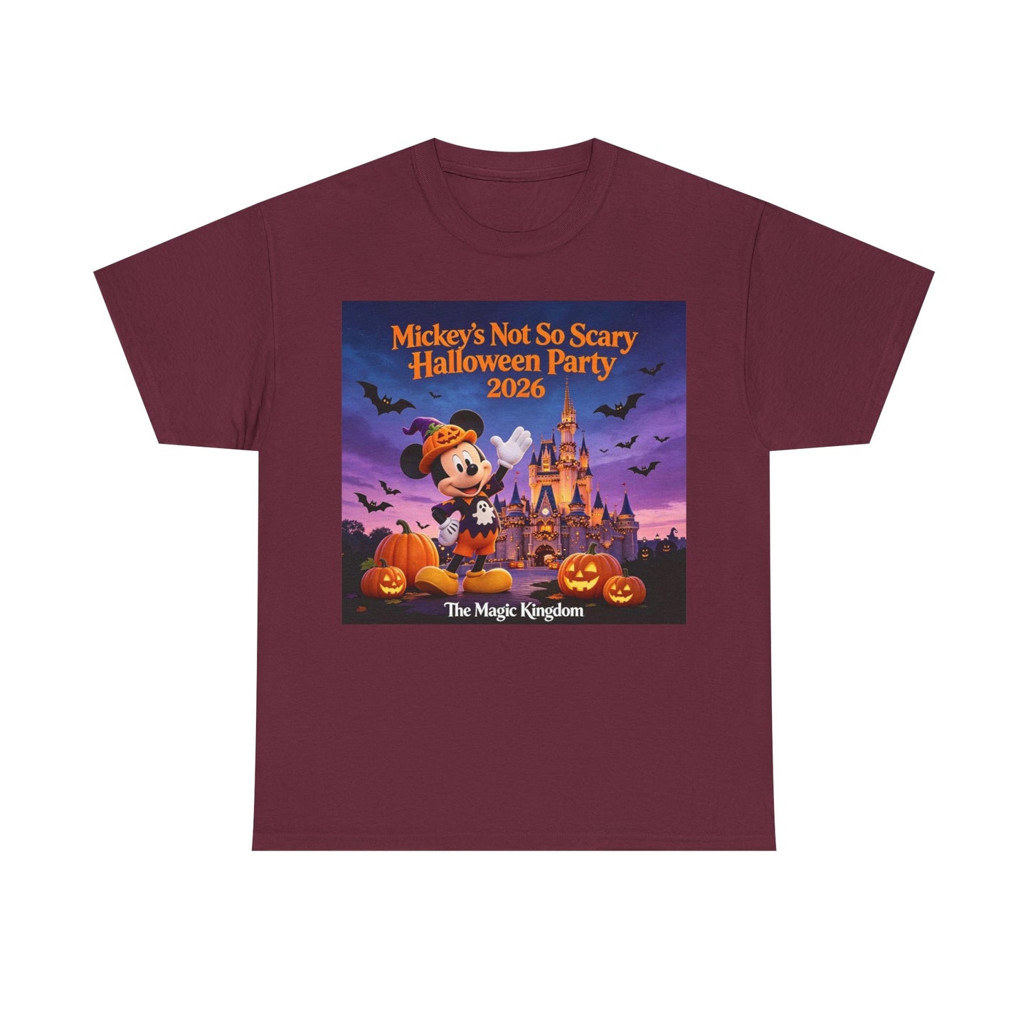 Halloween Party T‑Shirt — "Not So Scary" 2026 Magic Kingdom Tee