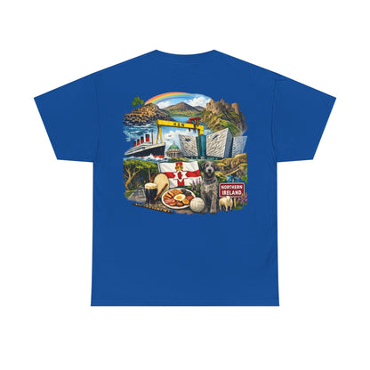 Northern Ireland Collage Tee — "Make Northern Ireland Great Again" Graphic T-Shirt
