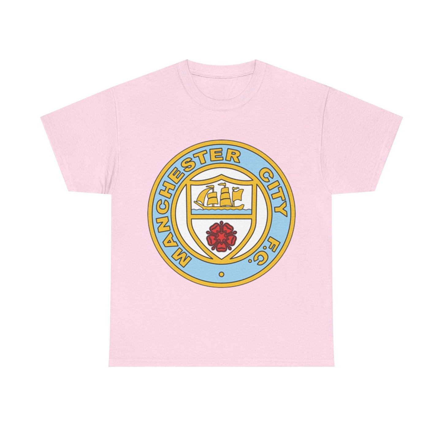 Manchester City FC Retro Crest T-Shirt – Retro Football Fan Tee