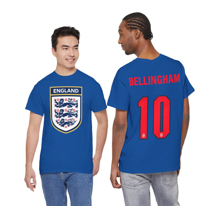 England Football T-Shirt — Bellingham #10 Tee