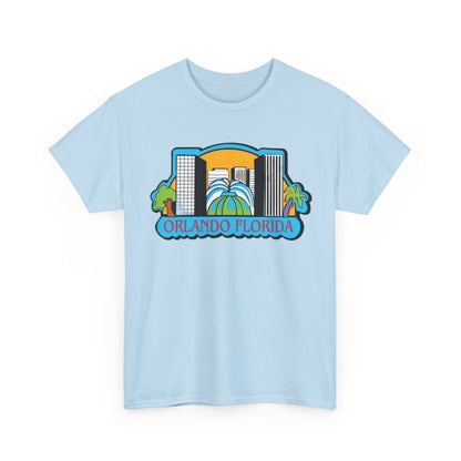 Orlando Florida Retro Skyline T-Shirt
