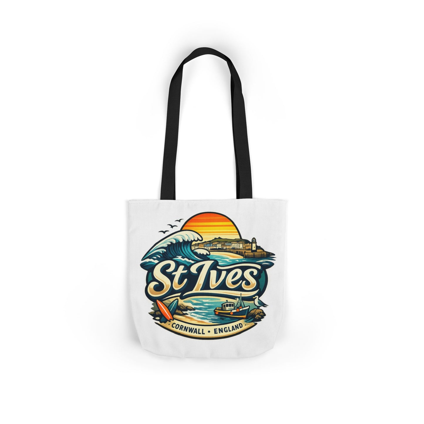 St Ives Cornwall Sunset Tote Bag