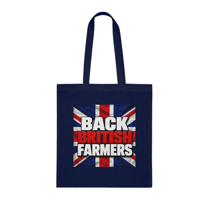 Back British Farmers Tote Bag — Union Jack Cotton Shopper