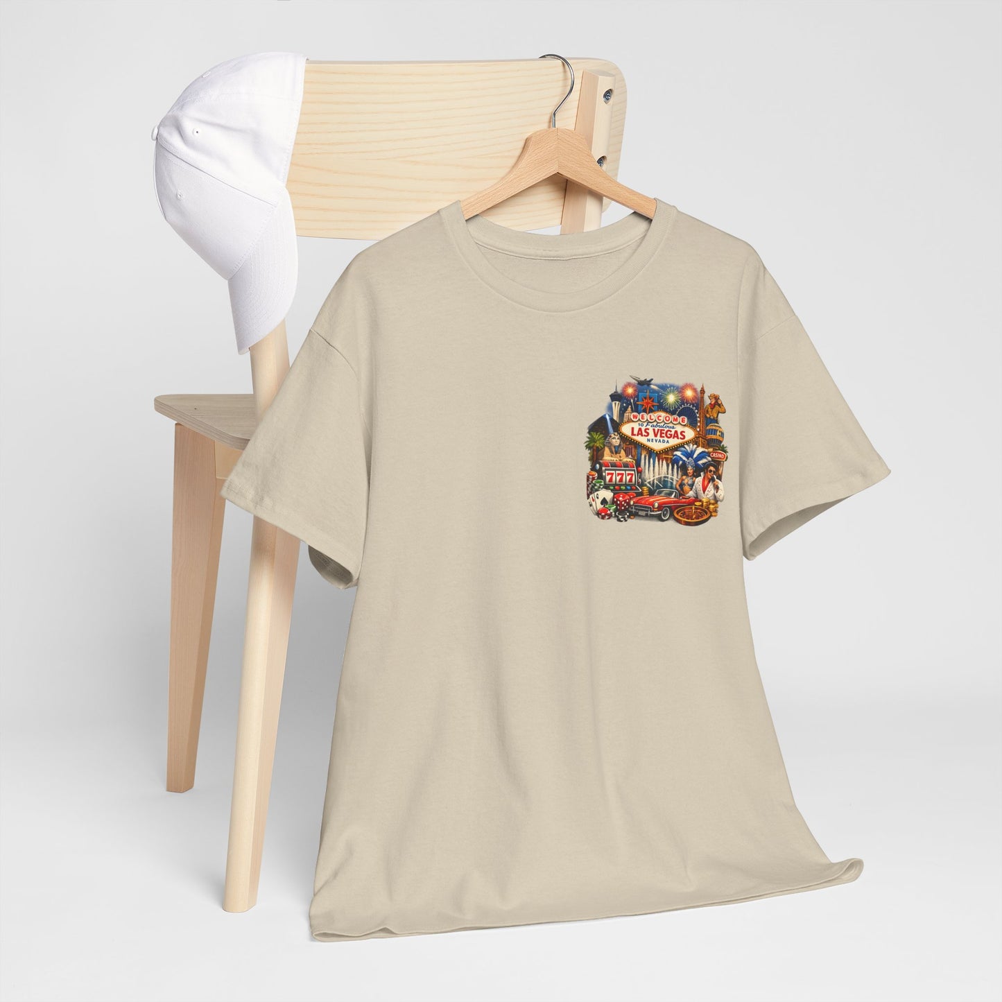 Las Vegas Vintage Collage T‑Shirt