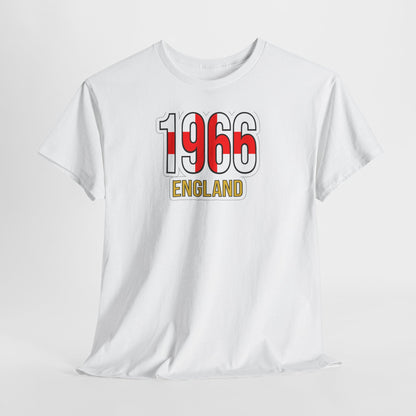 1966 England T‑Shirt – Retro World Cup Winners Football Tee