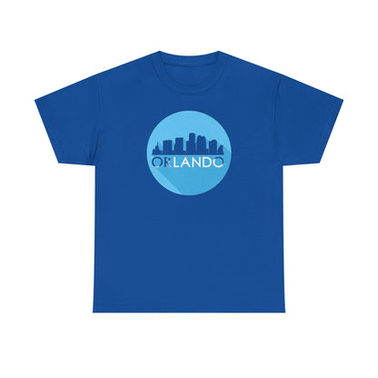 Orlando Skyline Tee — Blue Circle City Skyline T-Shirt