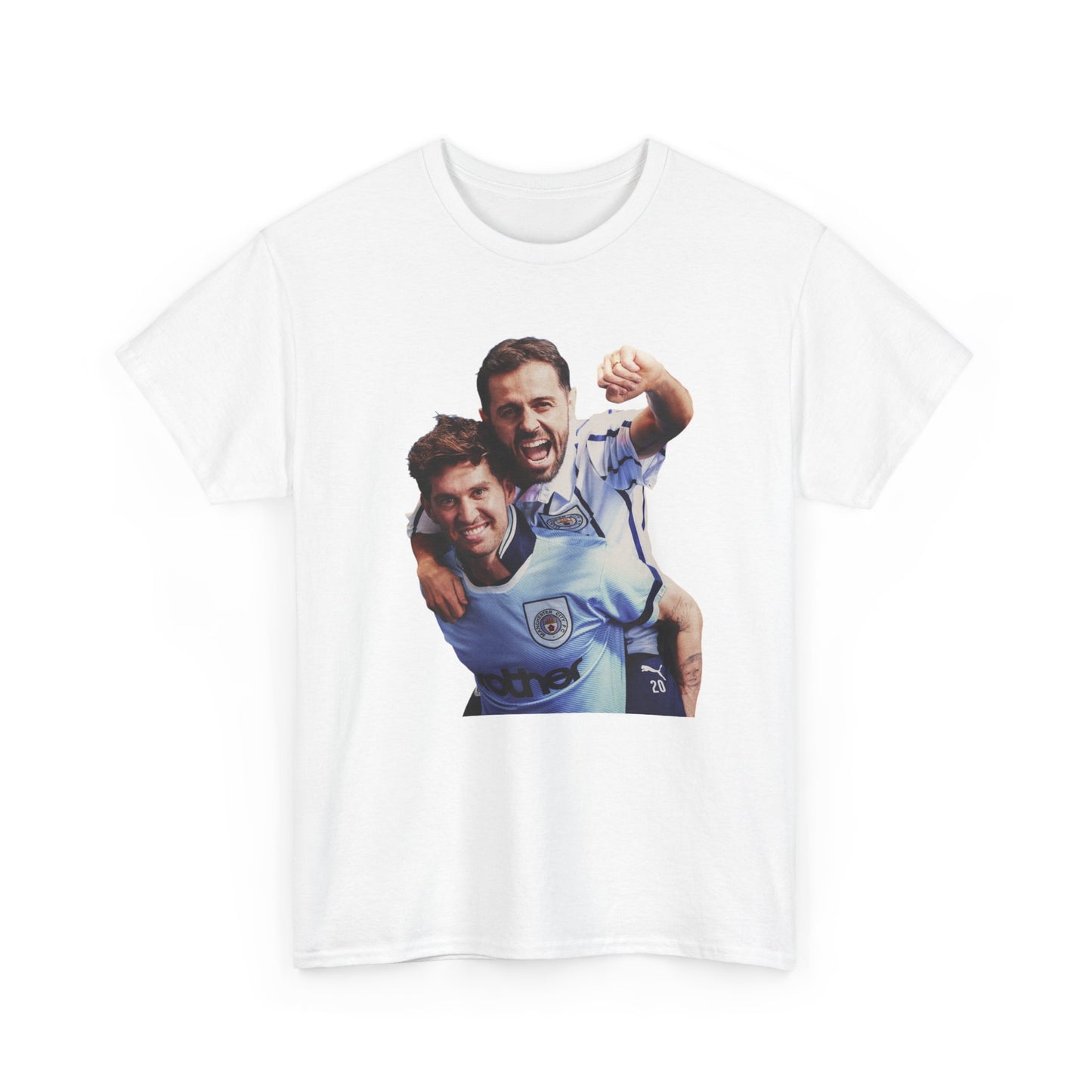 Bernardo Silva & John Stones Manchester City Legends T-Shirt