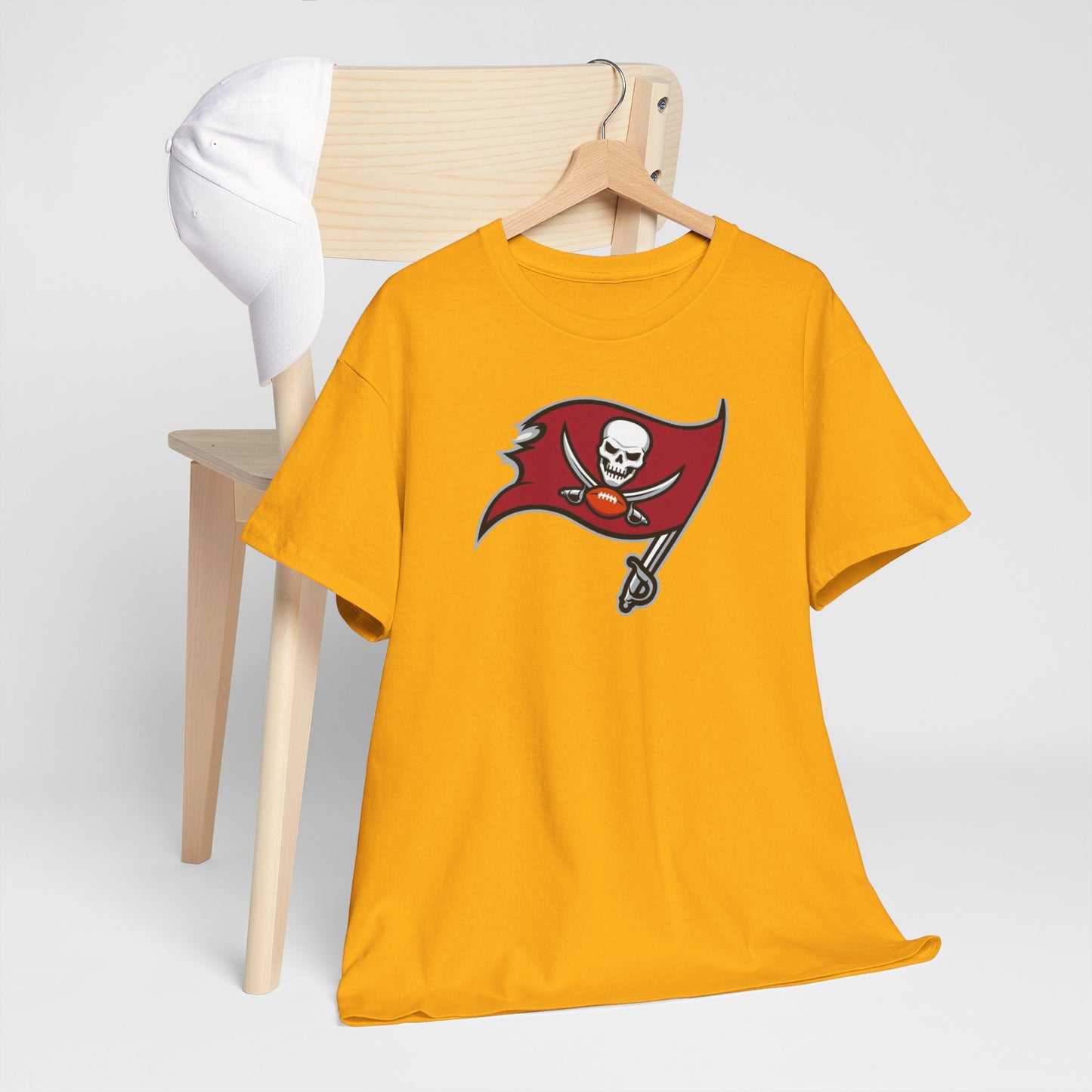 Tampa Bay Buccaneers Flag T-Shirt — Football Pirate Logo Tee