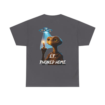 E.T. Phoned Home Tee — Retro Sci‑Fi Alien Graphic T-Shirt
