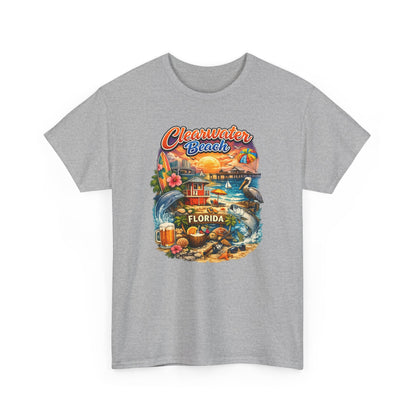 Clearwater Beach Florida Vintage Vacation T-Shirt
