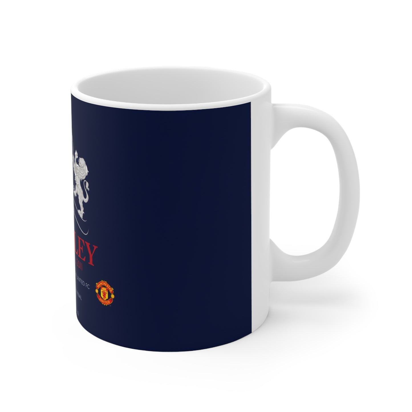 2011 Champions League Final Programme Cover Inspired Coffee Mug — Ceramic Cup (11oz/15oz)