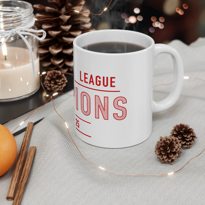 Champions 2025 Liverpool Ceramic Coffee Mug – Premier League LFC 11oz/15oz