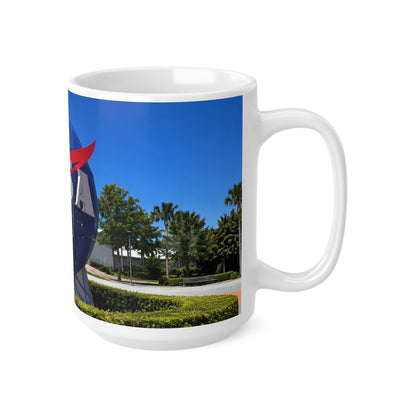 NASA Logo Ceramic Coffee Mug — 11oz & 15oz Space Exploration Gift