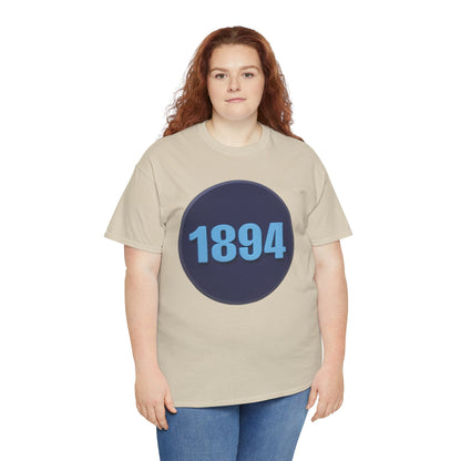 1894 Manchester City Circle Graphic Tee — Vintage Year Anniversary T-Shirt