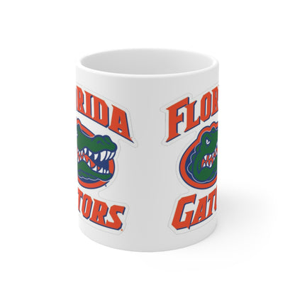 Florida Gators Ceramic Mug — College Team Logo Coffee Cup (11oz & 15oz)