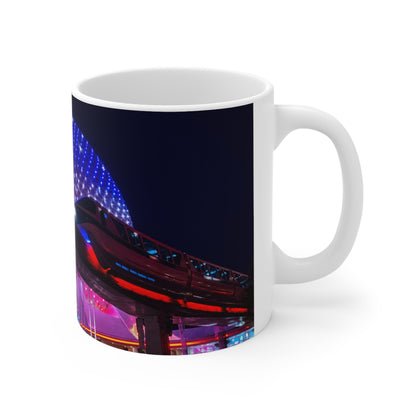 Epcot & Monorail Lights Ceramic Mug – 11oz/15oz