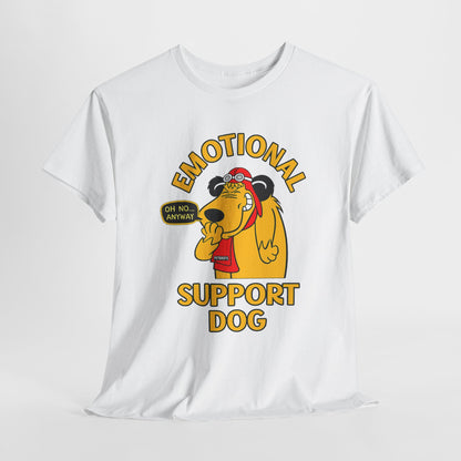 Emotional Support Dog T-Shirt — Cute Cartoon Comfort Pup Tee