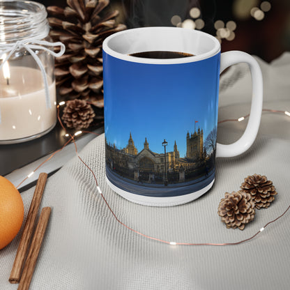 Big Ben London Skyline Ceramic Mug — 11oz & 15oz Souvenir Coffee Cup